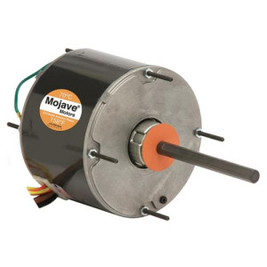 US Motors 3737H 1/3 Hp Mojave 1075 rpm, 6 polos, 1 eje, TEAO Cerramiento, 1 velocidad, 5.6 diametro, CW, Lead End Reversible 460 V, 60 hz, 1 ph, 7.5 mfd/370 VAC Capacitor 3737 K055PYH1756014B