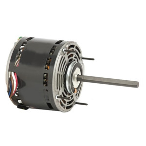 US Motors 3/4 hp 1075 rpm, 6 polos, 1 eje, OAO Cerramiento, 3 velocidades, 5.6 diametro, CCW, Lead End, Reversible, 208-230 V, 60 hz, 1 ph, 15 mfd/370 VAC Capacitor 8905 K055WPZ1413012B