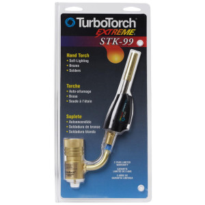 Turbotorch STK-99 Lampara/Boquilla de Soldar Curva con Encendedor 