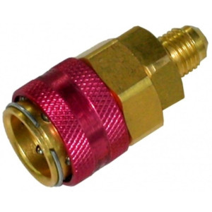 Appli Parts QC-12H Acople Rapido Refrigeracion Automotriz de Alta Recto R134a 