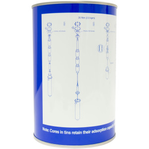 Danfoss 023U5381 Filter Drier Core 48-DA for DCR, After Burnout, includes Gasket, for Use with DCR 0485 to 19217 and other 4-3/4 in Shells 023U5381, 023U5380