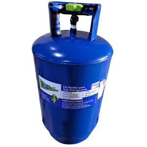 Bombona Para Gas R12/Mo49, 10 Kilos Topflo (Azul)