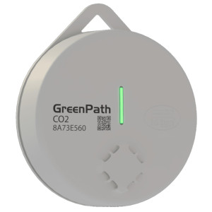Full Gauge GreenPath Sensor portatil de CO2 0 a 20.000 ppm, Bluetooth BLE, Usa pilas AAA
 Full Gauge GreenPath Sensor portatil de CO2 0 a 20.000 ppm, Bluetooth BLE, Usa pilas AAA