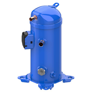Danfoss MLZ021T1LT9C 3 HP MBP Refrigeration Scroll Compressor 208-230/1/60 (V/Ph/Hz) R404, R407, R507, R452, R134, R513, R22, R448, R449 Rotolock Valves V04, V06, POE Oil 121L8737. Replaces 120U8061