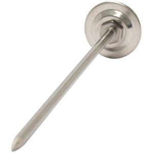 Uniweld 69901 Termometro Analogico de Bolsillo, Dial de 1 pulgada, Doble Escala de temperatura, -40 a 70 C, -40 a 160 F, Sonda de Acero Inoxidable