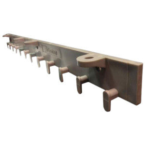 Riel Plastico Para Tiras/Rollos De Pvc Quickmountmd 2ft / 0.6mts Altura Max 15feet / 4.5mts