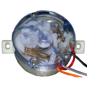 Appli Parts 83014 Timer Lavadora 3 Cables, Redondo, remplaza varias marcas incluyendo  LG, Daewoo, Nisato, Daka, Sankey, Pulley, Hitachi, Hoover y otras