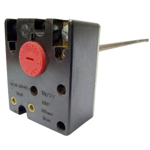 Termostato Calentador de agua T105 TR/77 16AMP 250V 270mm temp 20 + 80C (Italiano)  Termostato Calentador de agua T105 TR/77 16AMP 250V 270mm temp 20 + 80C (Italiano)