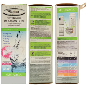 Whirlpool 4396395 Filtro de Agua para Refrigerador FSP 