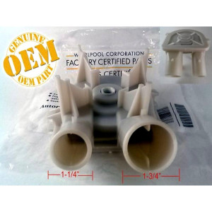Whirlpool WP3363394 Bomba Lavadora de Desague 3363394 3348015 3352492 3347817 3348017 8559389