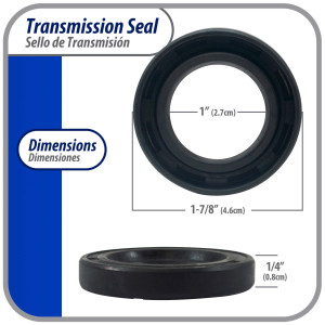 WH8X281 Appli Parts Sello de la Transmision WH8X281AP Compatible con General Electric WH00X185 WRW1505MAL 2521 82-828 AH273876 EA273876 LP604 PS273876 WH00X0185