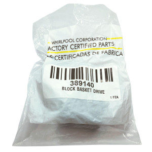 Whirlpool WP389140 Genuine OEM Washer Drive Block for Inner Tub 
Fits: 389140 357782 97360