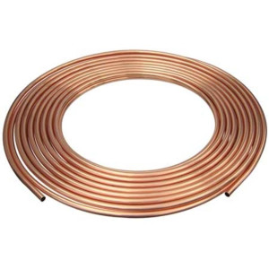 Tubo De Cobre Flexible 1/4 X 15.2mts Tipo Acr