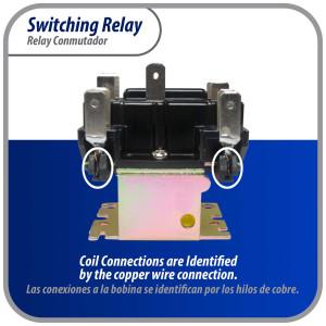 Appli Parts APSWR-340 90-340,24 VAC Coil, General Purpose Switching Relay,DPDT, for HVAC applications and other general electrical installations replaces APSR-340