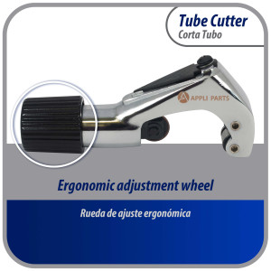 Appli Parts APT-TC274 1/8 in to 1-1/8 in Tube Cutter for Copper, Aluminum, Steel, PVC and other soft metal pipe for Plumbing and HVAC/R Professionals and DIY Applications 