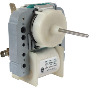 Appli Parts APFM-317 11.5 W Motor Ventilador, 110 V, 50/60 Hz, 0.21 A, 3000 rpm, rotacion CCW, para Evaporadores de Refrigeradores remplaza numeros de parte original WR60X30349, WR60X190, WR60X182