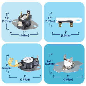 279838 Appli Parts Kit Resistencia Secadora 279838KAP KIT
Incluye 279838 Resistencia, 3977767 Termostato, 3387134 Termostato, 3392519 Fusible, 3977393 Fusible