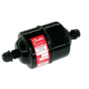 Danfoss 023Z5008 Filtro Secador 3/8pulg linea de Liquido para sistemas de aire acondicionado y refrigeracion DCL 163 Roscable 3.15-5tons Unidireccional 16.7cm Largo 8cm Ancho