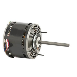 US Motors 1/2 hp 1075 rpm, 6 polos, 1 eje, OAO Cerramiento, 3 velocidades, 5.6 diametro, Reversible, 208-230 V, 60 hz, 1 ph, 10 mfd/370 VAC Capacitor 1973 K055WMM1258012B