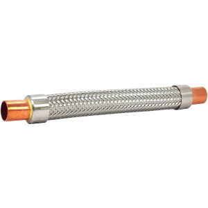 Appli Parts APVE-58 5/8 in Vibration Absorber Eliminator Sweat Connections 9-3/4 in Long 450 psi Max working and 3,265 psi Burst pressure