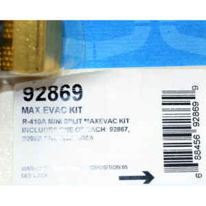 Max Evac Kit Connectors 5/16 inch For R410