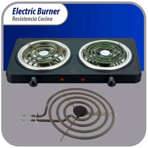 WB30X253 Appli Parts Surface Burner Heating Element 4 Turns, 8 in, 240 V, Compatible with General Electric SP21YA, WB30K10003, 404072, SU202, SP21YA, TS4W8221, Y04000035, WB30T10071, 5304431015, 5303015715