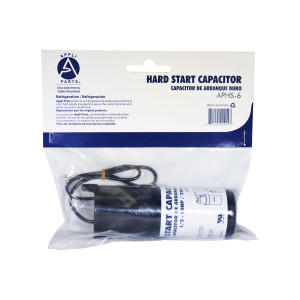 Appli Parts APHS-6 Relay de Arranque, Capacitor y Termico 1/12 a 10 HP, amplificador de potencia para aire acondicionado de 1/12-10 HP y compresores de refrigeracion 110-220 Voltios 1 Ph hasta 500 porciento de torque 