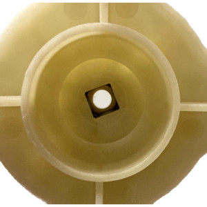 Appli Parts 85011 Polea para Lavadora 25cm, replaza Sankey 4500, 4000, 3100, 7000, Daewoo 3633, 3520, 2510, Samsung, Daewoo, Daka, Sankey, Hitachi, Hoover y otras