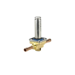Danfoss 032F1204 Solenoid Valve 3/8 in ODF x 3/8 in ODF Normally Closed NC EVR 3 032F5084 replaces 032F7115