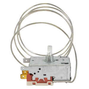 Appli Parts APRT-1126 Temperature Control Thermostat for Freezers, Refrigerators, Coolers Display, SPST, Cold Cut-In 0.4 F, Cold Cut-Out -11.2 F, Warm Cut-In 15.8 F, Capillary Tube 47 in Replaces K50P-1126