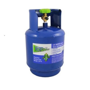 Bombona Para Gas R134, 3 Kilos Topflo (Azul)