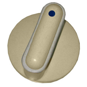 Mabe WW01L00643 Perilla Crema para Lavadora, sirve 189D1233G006, 189D1233G009