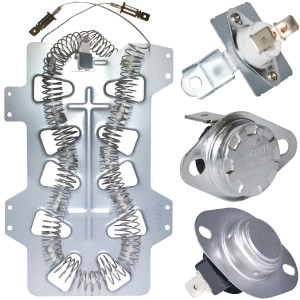 DC47-00019A Appli Parts Kit Resistencia Secadora DC47-00019AKAP 
Incluye DC47-00019AAP Resistencia, DC47-00018AAP Termostato, DC96-00887AAP Fusible, DC47-00016AAP Fusible