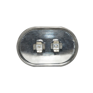 Appli Parts Run Capacitor for ac 75 Mfd uF (microfarads) 370VAC CBB65 Oval Universal fit for hvac and other applications 2-3/4 in Wide 1-3/4 in Depth 5-3/4 in Height CON-75-370 