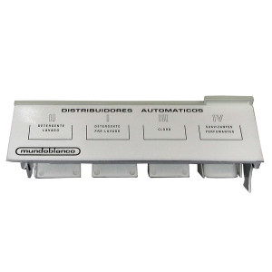 Conjunto Lavadora Zanussi de la Puerta Dist. Detergente Blanca