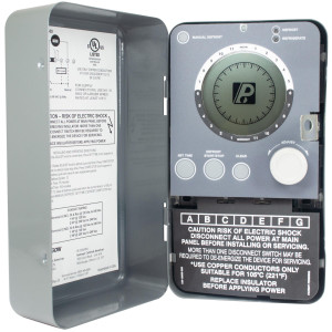 Paragon Universal Digital Defrost Timer 115V/240V 50-60Hz 30A Time Initiate Time Terminate retrofits with 8000 series enclosures 9045-00
