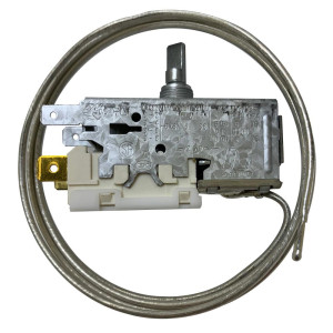 Termostato Ranco SPST Cold Cut-In -9C Cold Cut-Out -18C Warm Cut-In 9C Capilar 1200mm 47-1/4pulg K50P-1125-001 Refrigerador Nevera