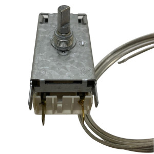 Termostato Ranco SPST Cold Cut-In -9C Cold Cut-Out -18C Warm Cut-In 9C Capilar 1200mm 47-1/4pulg K50P-1125-001 Refrigerador Nevera