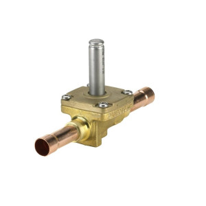 Danfoss 032L1225 Valvula Solenoide 7/8 pulg, Soldable, EVR 15, 3.3 m3/h ,Solo Cuerpo, Remplaza 032F1225