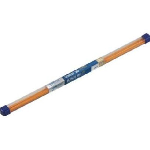 Lucas 98120 Silver Welding 56% 18 in 4oz (8 Stick Tube) Silvaloy 560t Flux Coated.