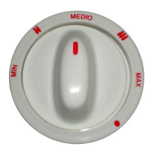 Range Knob Milatti/Luferca/Premier White