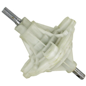 Appli Parts APTW-81018 Transmision Lavadora Eje Estriado (11 Estrias), Base 4 Huecos, sin polea, remplazo para lavadoras Sankey 50-1409 y otras marcas