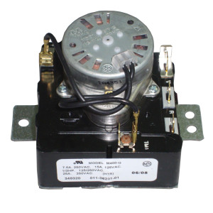 Whirlpool WP348320 Timer Secadora. Sirve 348320, 296803, 298659, 298673, 298688, 299918, 341298, 341299, 686644, 687950, 690079, DE504, K34-915