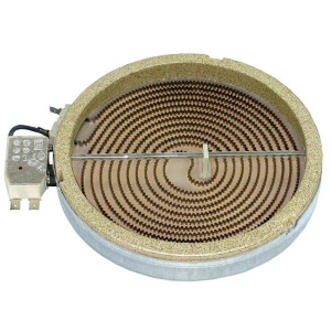 Whirlpool WP8185643 Resistencia Cocina 2100W, 20cm Trasera Derecha. Sirve 8185643, 3169545, 3189896, 8185639, 9750754, 9752183, 9753663, 9753664