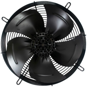 Appli Parts AXF-250 9-7/8 in Axial Fan Motor Guard Mounted Fan Blade 220 V, 1 Ph, 50-60 Hz, 70 W, 1590 rpm, Universal replacement for Cold Room Evaporators, Condensing Units, Work Temp -22F to 140F