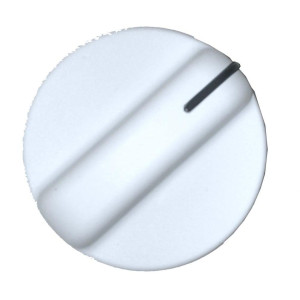 Whirlpool WP3196232 Genuine OEM Range White Knob  Fits: 3196232 3188722