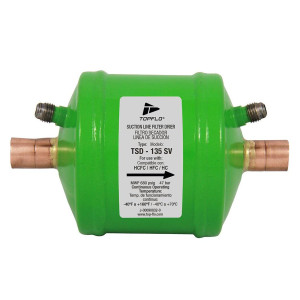 Toplo TSD-135 SV 5/8 pulg Filtro Secador de Succion Soldable para Sistemas de Refrigeracion y Aire Acondicionado
