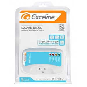 Exceline GSM-LV120 V, Protector de Voltaje para Lavadoras