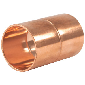 Appli Parts AP-A034 3/4 in Wrot Copper Coupling fitting CxC Sweat connections for refrigeration, air conditioning and plumbing applications ACR and Type L copper pipe