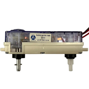 Appli Parts 83028 Timer Lavadora 4 Cables 2 Perillas, Transparente, remplazo LG, Samsung, Daewoo, Nisato, Daka, Sankey, Pulley, Hitachi y otras marcas